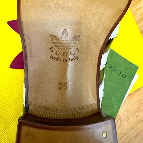 Gucci x Adidas Horsebit Loafers - Picture 7 of 9